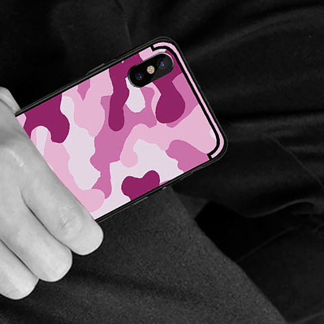 เคสลายพราง iPhone , เคส iPhone XS MAX , XS , XR iPhone 7 , 8 Plus